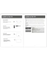 Предварительный просмотр 13 страницы Vivo LEDTV15HD Owner'S Operation Manual