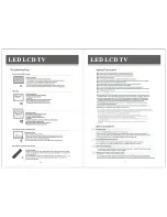 Preview for 4 page of Vivo LEDTV22FHD Owner'S Operation Manual