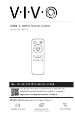 Preview for 1 page of Vivo MOUNT-E-WM075 Instruction Manual