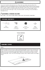 Preview for 2 page of Vivo MOUNT-HP27ER Instruction Manual