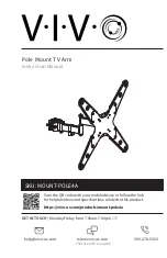 Vivo MOUNT-POLE4A Instruction Manual preview