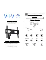 Vivo MOUNT-VW02 Instruction Manual preview