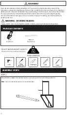 Предварительный просмотр 2 страницы Vivo MOUNT-WCB01 Instruction Manual