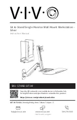 Preview for 1 page of Vivo STAND-SIT1W Instruction Manual