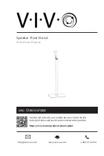 Preview for 1 page of Vivo STAND-SP03W Instruction Manual