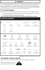 Preview for 2 page of Vivo STAND-TV07A Instruction Manual