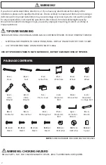 Предварительный просмотр 2 страницы Vivo STAND-TV07W Instruction Manual