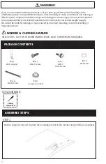 Предварительный просмотр 2 страницы Vivo VESA MOUNT-SG03CF Instruction Manual