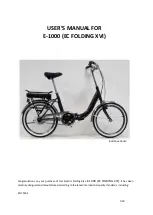 Preview for 2 page of Vivobike M-VFO20GR Instructions For Use And Maintenance Manual