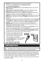 Preview for 3 page of VIVOHOME EF-2036FU Manual