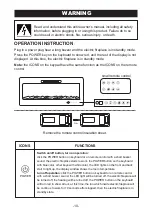 Предварительный просмотр 11 страницы VIVOHOME EF-2036FU Manual