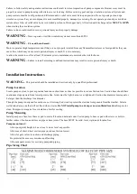 Preview for 4 page of VIVOHOME J05503 Owner'S Manual