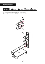 Предварительный просмотр 9 страницы VIVOHOME VH1049 Assembly Instructions Manual