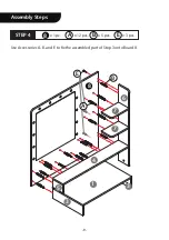 Предварительный просмотр 10 страницы VIVOHOME VH1049 Assembly Instructions Manual