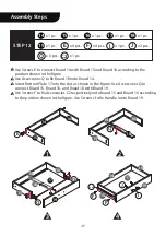 Предварительный просмотр 18 страницы VIVOHOME VH1049 Assembly Instructions Manual