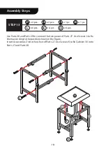 Предварительный просмотр 19 страницы VIVOHOME VH1049 Assembly Instructions Manual