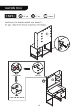 Предварительный просмотр 20 страницы VIVOHOME VH1049 Assembly Instructions Manual