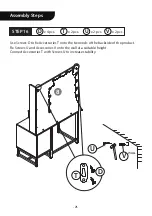 Предварительный просмотр 22 страницы VIVOHOME VH1049 Assembly Instructions Manual