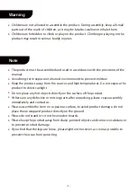 Preview for 2 page of VIVOHOME VH657 Assembly Instructions Manual