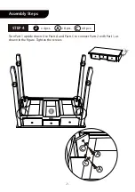 Предварительный просмотр 8 страницы VIVOHOME VH657 Assembly Instructions Manual