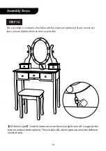 Предварительный просмотр 14 страницы VIVOHOME VH657 Assembly Instructions Manual