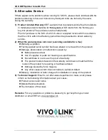 Preview for 20 page of VivoLink VL120013 User Manual