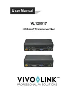 VivoLink VL120017 User Manual preview