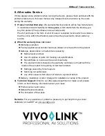 Preview for 27 page of VivoLink VL120017 User Manual