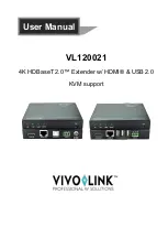 VivoLink VL120021 User Manual preview