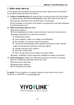 Preview for 15 page of VivoLink VL120021 User Manual