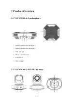 Предварительный просмотр 5 страницы VivoLink VLCAM200 Manual