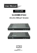 VivoLink VLHDMIEXT422 User Manual preview