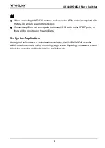 Preview for 10 page of VivoLink VLHDMIMAT4X4 User Manual