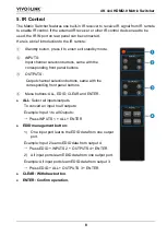 Preview for 13 page of VivoLink VLHDMIMAT4X4 User Manual