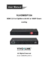 VivoLink VLHDMISP1X4 User Manual preview