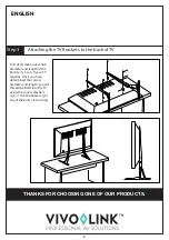 Preview for 8 page of VivoLink VLMT500 Installation Instruction