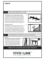 Preview for 8 page of VivoLink VLMW2355 Installation Instructionruction