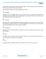 Preview for 4 page of Vivosonic Integrity V500 Quick Reference