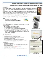 Preview for 14 page of Vivosonic Integrity V500 Quick Reference