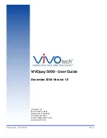 Vivotech ViVOpay 5000 User Manual preview