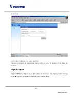 Предварительный просмотр 17 страницы Vivotek 4X-IP7131 User Manual