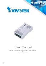 Предварительный просмотр 1 страницы Vivotek 900061700G User Manual