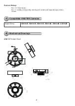 Предварительный просмотр 2 страницы Vivotek AM-118 Installation Manual