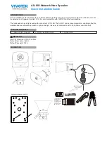 Vivotek AU-001 Quick Installation Manual предпросмотр