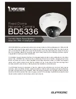 Предварительный просмотр 1 страницы Vivotek BD5336 Technical Specifications