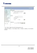 Preview for 38 page of Vivotek FD6111V User Manual