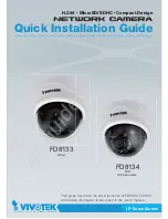 Vivotek FD8133 Quick Installation Manual preview