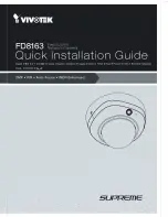 Vivotek FD8163 Quick Installation Manual предпросмотр