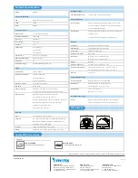 Предварительный просмотр 2 страницы Vivotek FD8168 Specifications