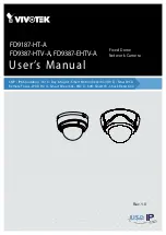 Vivotek FD9187-HT-A User Manual preview